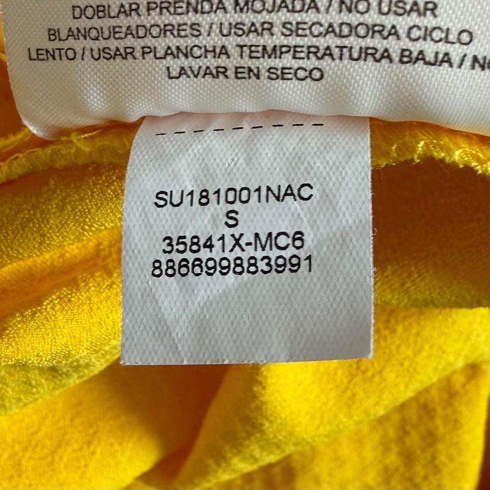 Nike Air Jordan Men Small Michigan Wolverines 11" Yellow Athletic Training Short - Picture 8 of 11